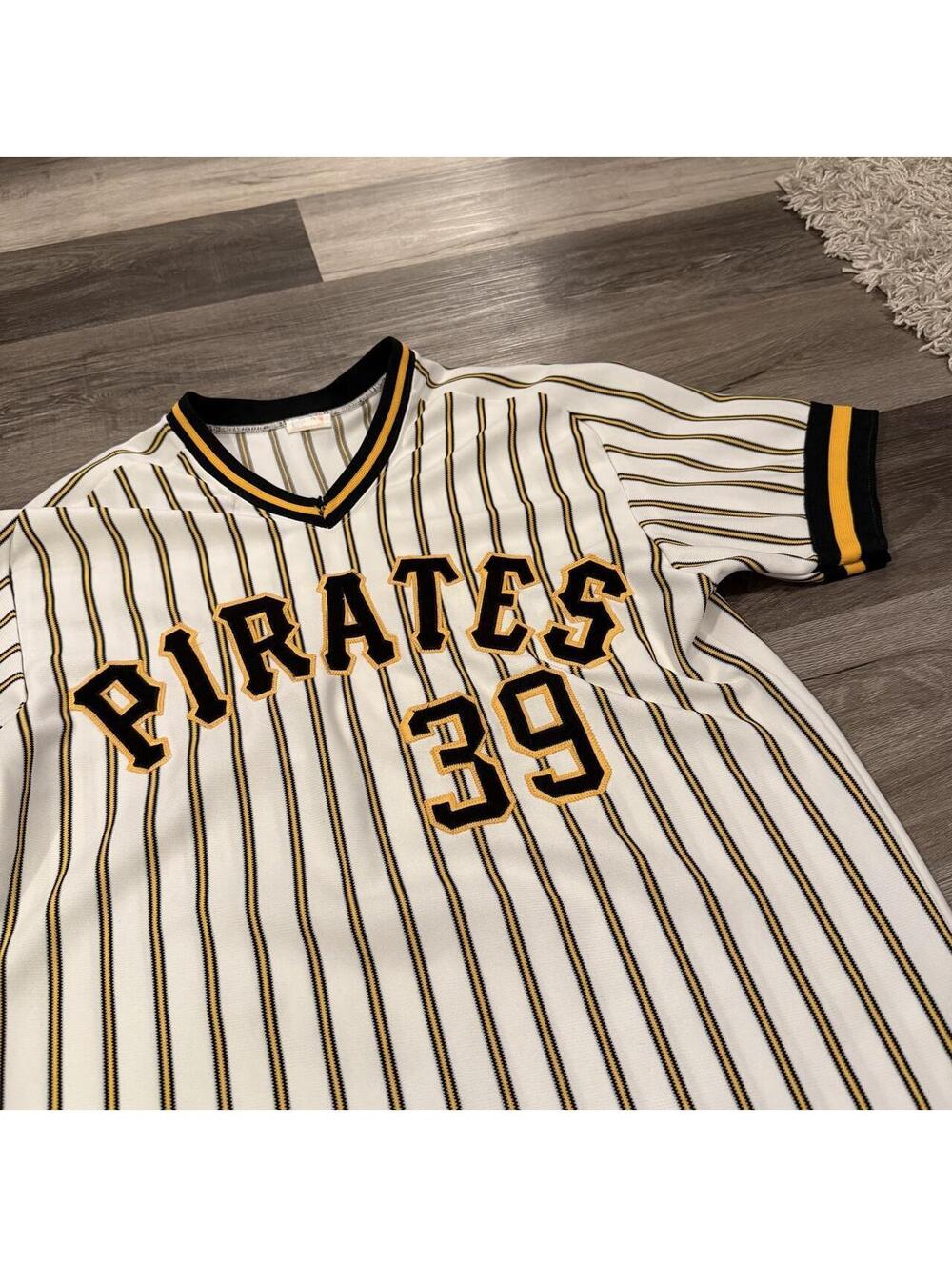 vintage Pittsburgh pirates Dave Parker baseball jersey 80s L - Picture 3 of 8